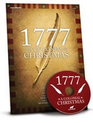 1777 a Colonial Christmas SATB Book & CD Pack cover
